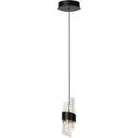 Lucide KLIGANDE - Hanglamp - Ø 13 cm - LED - 1x9W 2700K - Zwart