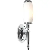 Elstead Lighting LED Badkamerarmatuur Dryden | 3W 3000K 300Lm 830 | IP44 | Dimbaar | Polished Chrome