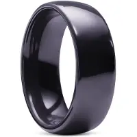 Lucleon Gepolijste Grijze Keramische Ring