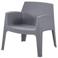 Present Time Leitmotiv - Lounge Fauteuil Recreo - Grijs - 66,5x62x74 cm
