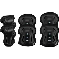 Spokey Scheenbeschermers do Inline Skates Shield Zwart -- - Maat M
