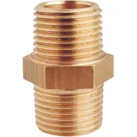 Maestrini M 1 1/4´´ Chromed Brass Hex Nipple Goud