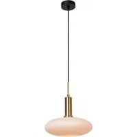 Lucide Design hanglamp Singala Ø 30cm goud met wit