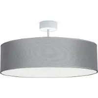 Lyora Grijze plafondlamp Violet Ø 50cm