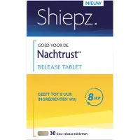 Shiepz Slow Release Nachtrust 8 Uur Tabletten