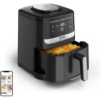 Tefal EY5528 Easy Fry Silence Deluxe XL - Stille Airfryer - 5L - Voor 6 Personen - XL Formaat - Stil - Zwart