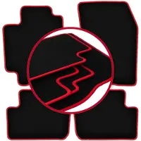 Super Merchant CARLUX-RED automatten voor: Lexus IS I sedan (1998-2005)