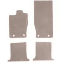 Super Merchant Beige velours matten voor: Jaguar XK coupé (2006-2014)