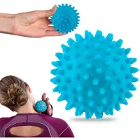 Super Merchant Massage- en fitnessbal 7,5 cm NS-957 blauw