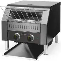 Hendi Continurooster dubbel Zwart dubbel 230V 224, Broodrooster, Zwart