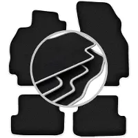 Super Merchant CARLUX-SILVER automatten voor: Renault Megane II hatchback (2002-2008)