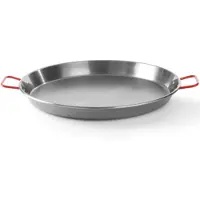 Super Merchant Ronde stalen paellapan met handvatten, diameter 420 x 120 mm