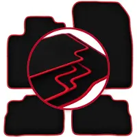 Super Merchant CARLUX-RED automatten voor: Suzuki Kizashi sedan (2009-2014)