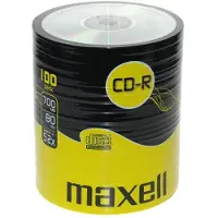 Maxell CD-R 52x, 100 pièces en shrink