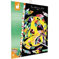 Janod - Les Ateliers Du Calme - Scratch Art - Dieren Van De Wereld - Knutselset