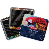 Derwent Chromaflow Kleurpotloden - Assortiment in blik - 3.5mm - 48 stuks