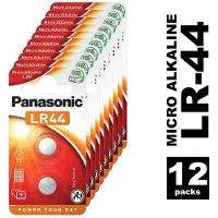 Panasonic LR44 Alkaline Batterij Knoopcel 24 stuks