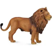 Collecta Figurine - Afrikaanse Leeuw - (L) - Wilde Dieren - Handgeschilderd - Miniatuur