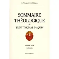 Tequi Sommaire théologique de saint Thomas d'Aquin