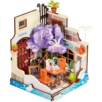 Rolife Miniaturdiorama - DIY - Sea Holiday Restaurant DS039 - - - One Size - Kreatives Spielset