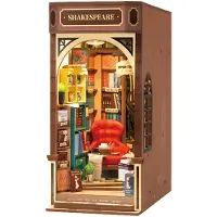 Rolife houten 3D puzzel - book nook - Bookstore