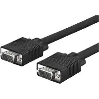 Microconnect SVGA HD15 10m VGA (D-Sub) VGA (D-Sub) Zwart kabeladapter/verloopstukje