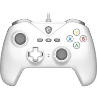 MSI Gamingcontroller - PC - FORCE GC200 - Bedraad - Wit -