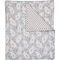 Pip studio Sprei Kairi Bloom Quilt Licht Blauw Percal-180 x 260 cm