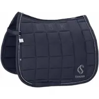 Eskadron Zadeldek Classic Sports Big Square Sparkle Dressuur Donkerblauw