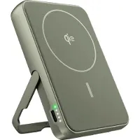 Fresh 'n Rebel Magnetic Wireless Powerbank 10000 mAh Dried Green - Powerbank - Snelladen