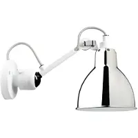 DCW éditions Wandlampe , Wit, Woonkamer, Metaal, Designer