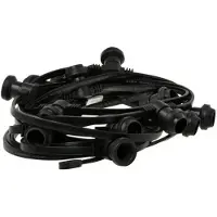 VNL Prikkabel 10 Meter 15x E27 Fitting (Grote Fitting) Feestverlichting