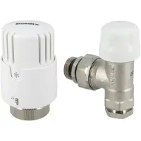 Bonfix Thermostaat radiatorventiel + adaptor haaks 1st.