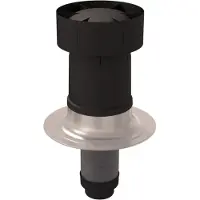 Ubbink Ventus - Geïsoleerde dakdoorvoer voor platdak - Ø 150/160mm