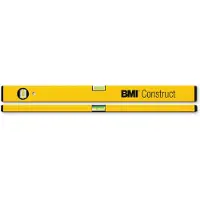 Bmi Ecoline 689060PGELB-ECO Metalen waterpas 60 cm 1 mm/m