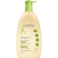 A-Derma Essentiële Verzorgingen Overvette Douchegel | Fragiele droge huid 750 ml Douchegel