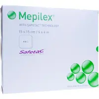Mesoft Mepilex 15cm x 15cm 5 St Compressen
