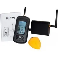 vidaXL Draadloze fishfinder met 3,0" LCD-scherm