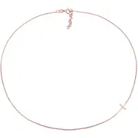 Elli - Elli Halsketting Dames Choker Kruis Basic Trend Blogger van 925 Sterling Zilver Kettingen