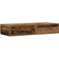 vidaXL Bedlades Oudhout 80 x 36,5 x 16,5 cm Bewerkt hout