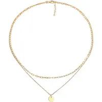 Elli - Elli Halsketting Dames Plak Hanger Basis laag in 925 Sterling Zilver Kettingen