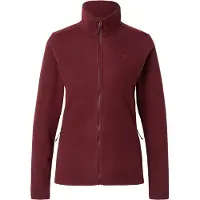 Didriksons Functionele fleece jas 'VIONA' wijnrood