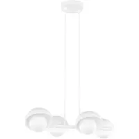 Emibig Hanglamp BOOM, wit, 4xG9x15W, metaal, afmetingen: 120x60x32cm, IP20,