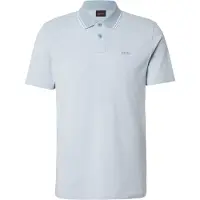 BOSS Shirt 'Peoxford' lichtblauw / wit