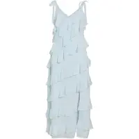 Vila Viluna Bandje Maxi Jurk 38 EU dames