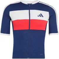 Adidas Functioneel shirt donkerblauw / rood / wit