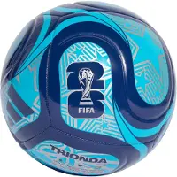 Adidas WK 2026 Trionda Club Voetbal Maat 5 Donkerblauw Blauw Zilver