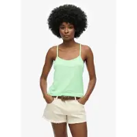Superdry Studios Cami Top Groen Grootte: 40