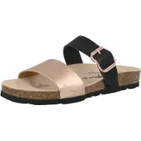 Pepe Jeans Muiltjes 'OBAN ONLY W' zalm roze / zwart