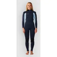 Rip Curl Trad 4/3 Mm Dames Neopreen Wetsuit Met Lange Mouwen En Rugrits